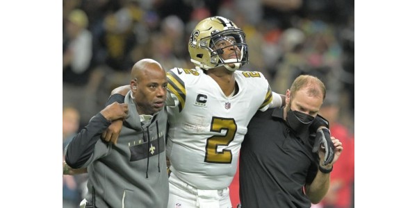 Allvarlig spelarskada inträffade efter åtta omgångar av NFL-matcher Allvarlig spelarskada inträffade efter åtta omgångar av NFL-matcher